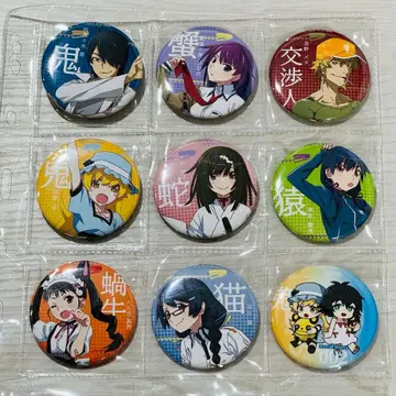 모노가타리 시리즈 STEINS;GATE 캔뱃지 컴플리트