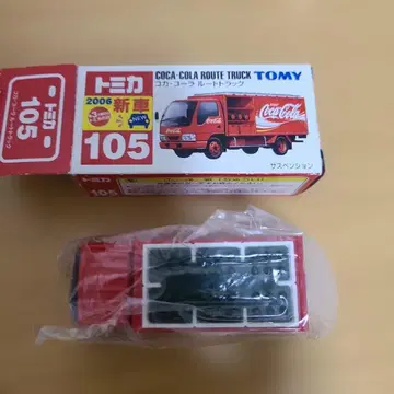 토미카 빨간 상자 105 코카콜라 루트 트럭