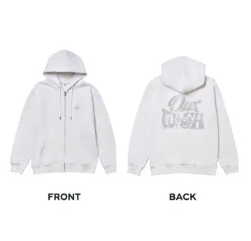 NCT WISH 집업 후드티 M 화이트