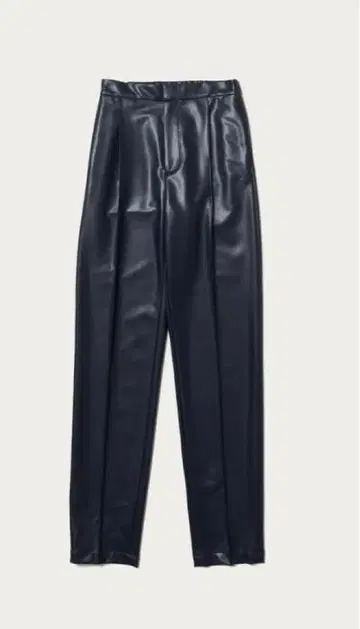 Loeff 로에프 인조 가죽 팬츠 사이즈 0 네이비