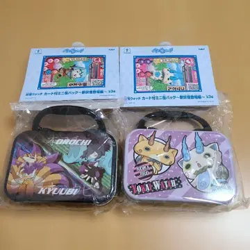 요괴워치 카드 포함 미니 캔 백 2개 세트