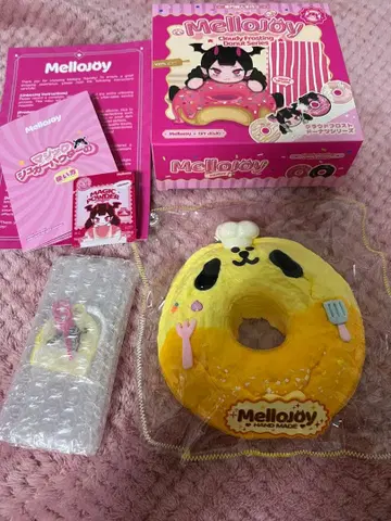[ 익명 배송 ] mellojoy 스퀴즈 도넛 베이킹 강아지