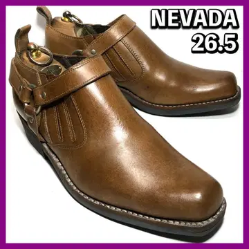 NEVADA 26.5cm 슬립온 링 웨스턴 부츠 브라운