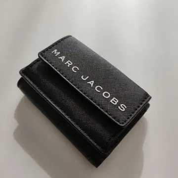 MARC JACOBS 블랙 3단 폴더형 지갑