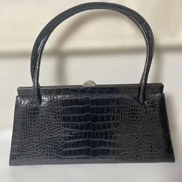크로커다일 패턴 가죽 백