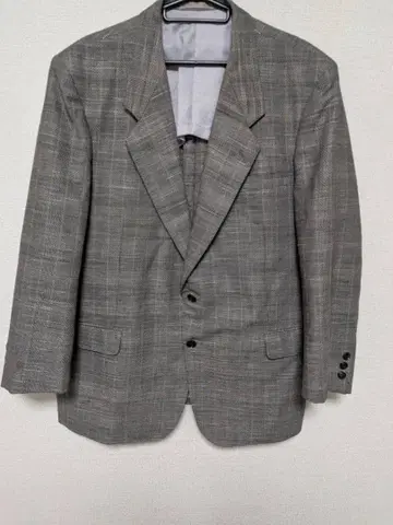 VOLTAIRE 테일러드 자켓 체크 무늬