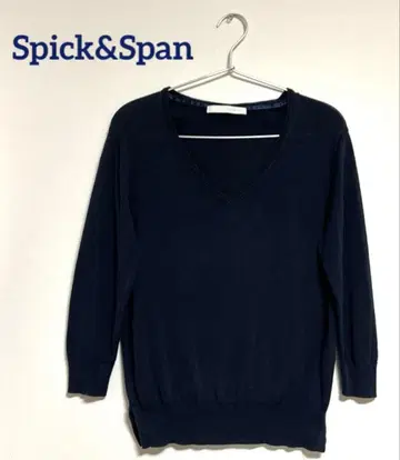 [가격 인하] Spick&Span 스픽 앤 스팬 네이비 니트