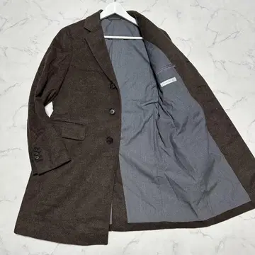 미사용급 새상품급 blazer's bank.com 체스터 코트 브라운