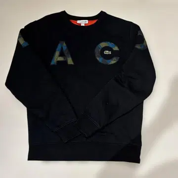 라코스테 블랙 맨투맨