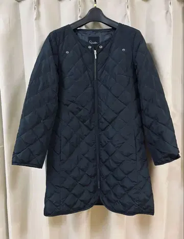 어반 리서치 ROSSO 로쏘 이너 다운 퀼팅 코트 블랙