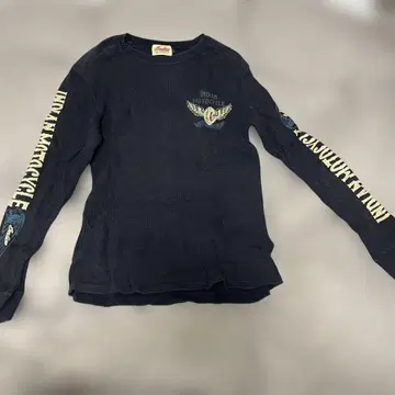 [ 인디언 모터사이클 ] 긴팔 T셔츠 L 블랙