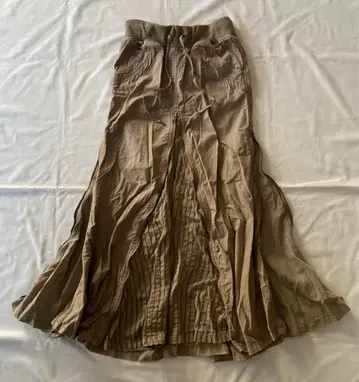 [ g.o.a ] archive z Zip Long Skirt