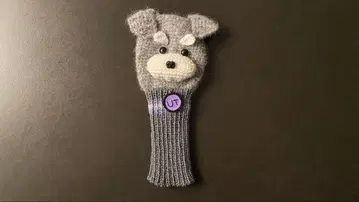 슈나우저 얼굴 유틸리티용 골프헤드커버