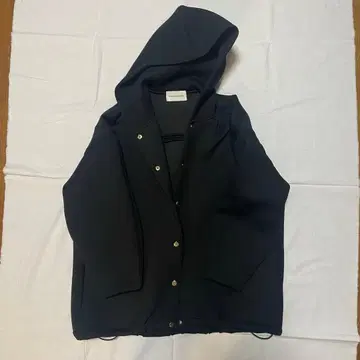 BARNYARDSTORM 종이상자 후디 블루종 블랙 후드티