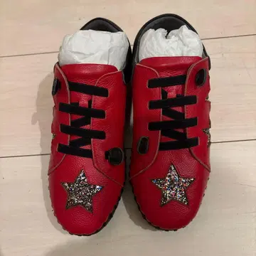 천연 가죽 미사용 새상품 23cm