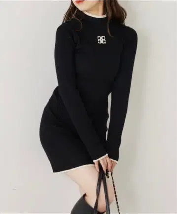 니트 미니 원피스