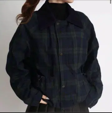 Judin JUDIN 체크 리버서블 오버 자켓 M 사이즈