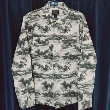 RVCA x MASTER CARTOON 클라우디 셔츠 자켓