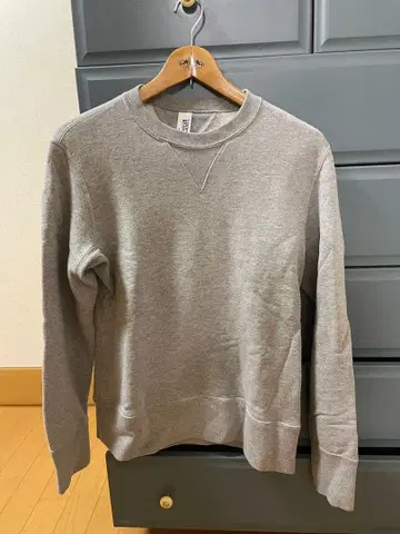 빔즈 별주 x 루프 휠러 맨투맨 트레이닝복 M 양V 그레이