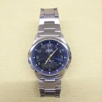 카시오 남성용 솔라 전파 손목시계 중고품