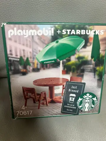 미개봉 새상품 플레이모빌 70617 스타벅스 콜라보