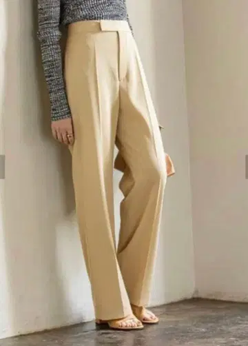 Noble 트윌 크로스 스트레이트 팬츠