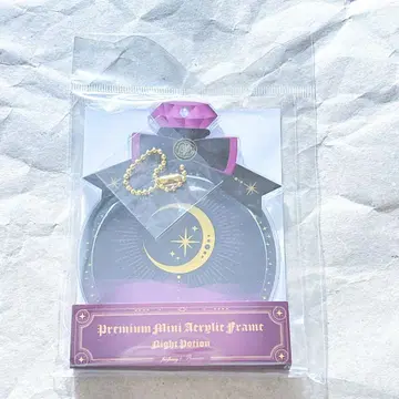 후쿠야 온라인 미니 아크릴 프레임 나이트 포션 와인 레드