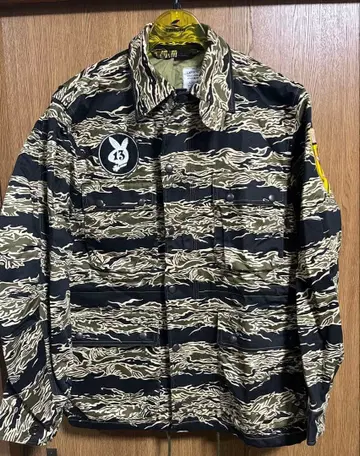 West Ride 카모 패턴 밀리터리 자켓