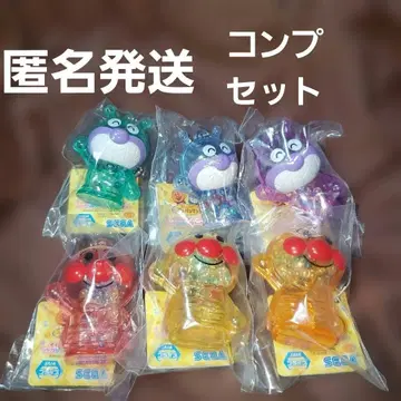 호빵맨 바스락 클리어 키링 호빵맨 세균맨