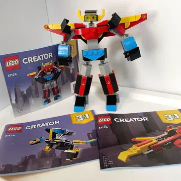 LEGO 크리에이터 31124 슈퍼 로봇 3가지 패턴