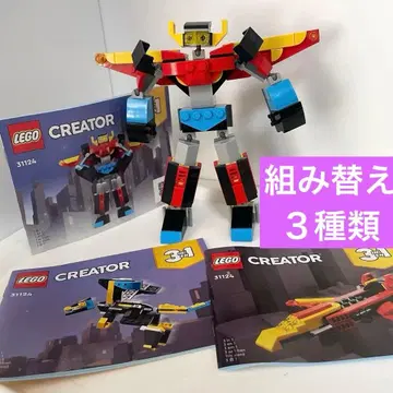 LEGO 크리에이터 31124 슈퍼 로봇 3가지 패턴