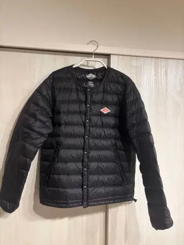 단톤 자켓 34 블랙 다운 코트