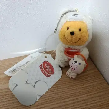 새상품 Disney 디즈니 푸우  키체인 레어
