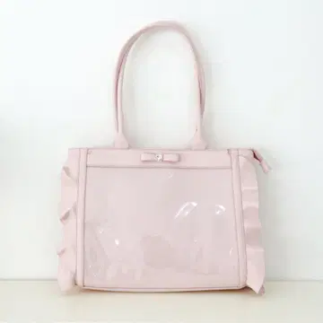 팔레트 릴리 백 비쥬 리본 핑크