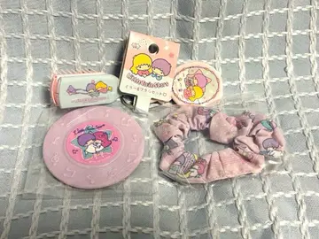 키키라라 패션 세트 3종 거울 브러쉬 스크런치