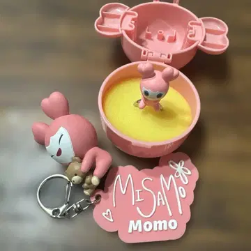 TWICE 모모 MOMO 굿즈 가챠가챠 미사모 키링 반지