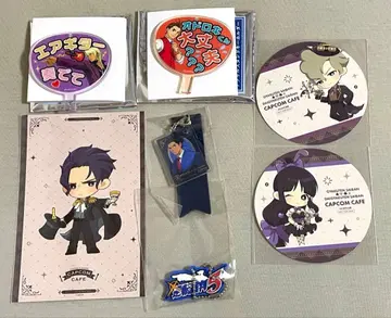 역전재판 대역전재판 콜라보 카페 혜택 굿즈 세트