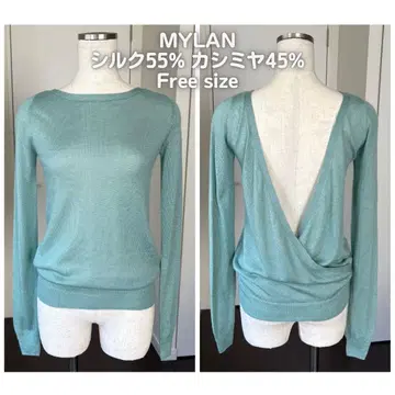 MYLAN 마이란 2way 카슈쿨 니트