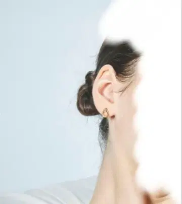 ete 드롭 라인 귀걸이 골드