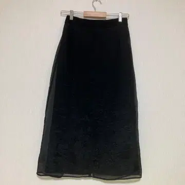 쿠쿠스 Cucux 블랙 롱 스커트