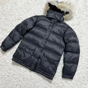 [ c6737 ] y2k UNIQLO 다운 자켓 두툼 블랙