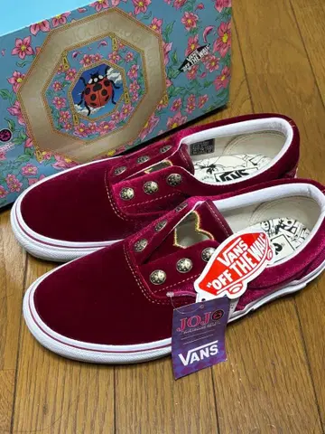 죠죠 황금의 바람 x VANS 죠르노 죠바나 스니커즈 23.5cm