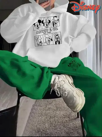 디즈니 맨투맨 셋업