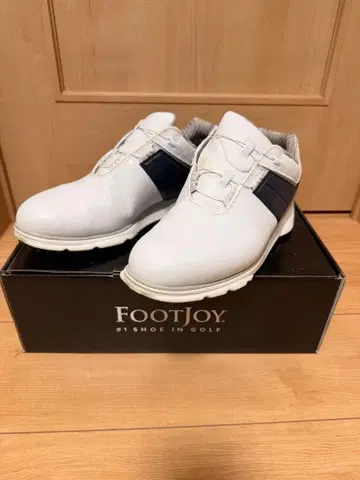 FOOTJOY 골프화 화이트/네이비