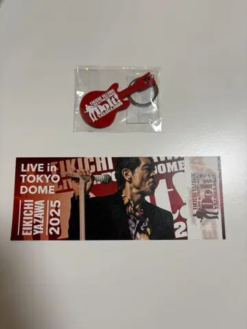 야자와 에이요시 11/8 도쿄돔 키링 11/9 티켓