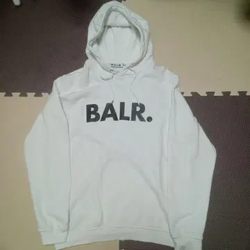 BALR. 화이트 후드티 M사이즈