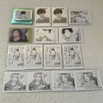 기븐 기븐전 파샤코레 최애 커플 배지 컬렉션 야기 겐준 카시마 히이라기