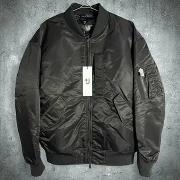 세일 중 미사용품 하이브리드 다운 오버 사이즈 MA-1 블루종 M