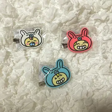 미니모니 모리 판타지 캡슐 토이 러버 클립 3개 세트