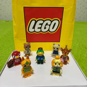LEGO 레고 동물의 숲 미니 피규어 7개 세트 정품 묶음 판매
